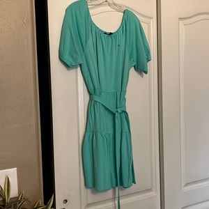 Turquoise dress
